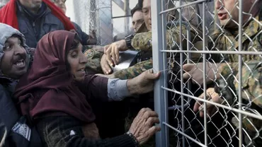Macedonia închide frontiera cu Grecia din cauza imigranților