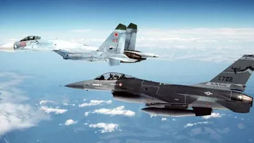 Incident aviatic în Marea Neagră: Un bombardier rusesc s-a apropiat în viteză, într-un mod "riscant și neprofesionist", de un avion american (VIDEO)