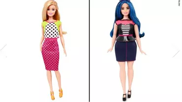 Plinuță, înaltă sau scundă, noi variante ale păpușii Barbie (VIDEO)