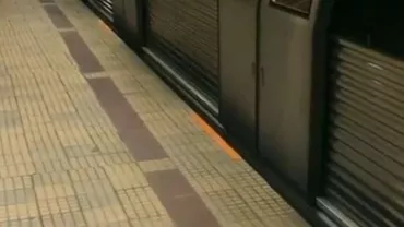 Benzile reflectorizante, soluția Metrorex pentru marcarea marginii peronului (VIDEO)