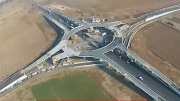 Primul sens giratoriu suspendat din România va fi inaugurat în județul Prahova (VIDEO)