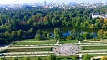 Imagini spectaculoase cu Parcul Herăstrău, surprinse cu ajutorul unei drone (VIDEO)
