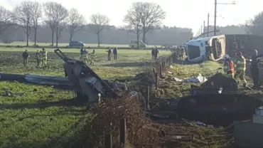 Un mort și cel puțin șase răniți într-un accident feroviar din Olanda (FOTO) (VIDEO)