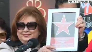 Florina Cercel, Adela Mărculescu și Rodica Popescu Bitănescu au primit câte o stea pe Aleea Timpului din Capitală (VIDEO)