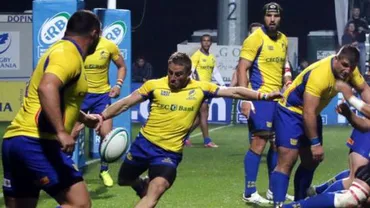 Naționala de Rugby a României a învins cu scorul 61-7 selecționata Germaniei în Cupa Europeană a Națiunilor