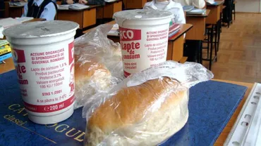 Produsul lactat din programul Laptele si Cornul nu va mai fi distribuit în şcolile din Cluj și Botoșani (VIDEO)