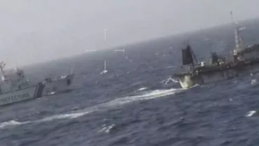 O navă chineză de pescuit a fost scufundată de paza de coastă a Argentinei (VIDEO)