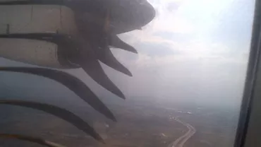 Incendiu la motorul unui avion TAROM cu circa 30 de pasageri la bord: Aeronava s-a reîntors pe pista din Budapesta, de unde decolase cu câteva minute înainte (FOTO, VIDEO)