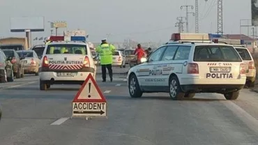 Arad: Un TIR al cărui șofer a adormit la volan a strivit șase mașini