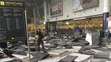 Primele imagini cu momentul exploziei de la aeroportul din Bruxelles (VIDEO)