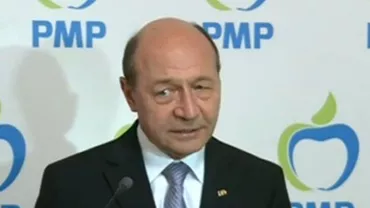 Traian Băsescu nu mai este președinte al MP, după respingerea înființării partidului de către Curtea de Apel