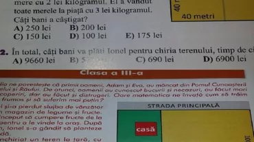 Concursul Cangurul îmbină calculele și religia: Pildă de mercantilism într-un exercițiu de matematică pentru clasa a III-a cu referințe biblice
