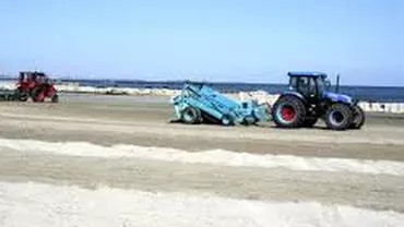 Sezonul estival se apropie, iar autorităţile locale au început pregătirea plajelor (VIDEO)