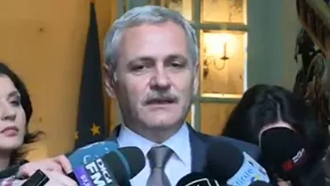 Liviu Dragnea: Îl susținem în continuare pe Călin Popescu Tăriceanu la șefia Senatului, nefiind motive pentru care ar trebui să fie schimbat (VIDEO)