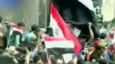 Violențe în Bagdad: Sute de protestatari au luat cu asalt clădirea Parlamentului irakian (VIDEO)