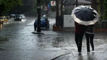 Cod galben de vreme rea: Ploaie și grindină în București (VIDEO)