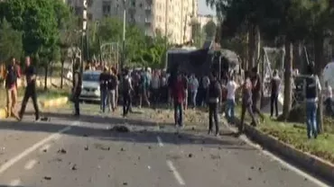 Turcia: Atentat cu bombă în orașul Diyarbakir. Cel puțin 13 persoane au fost rănite (VIDEO)