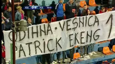 Moment emoționant la meciul dintre ASA Târgu Mureș-Steaua. Spectatorii și jucătorii i-au adus un omagiu lui Patrick Ekeng, jocul fiind întrerupt în minutul 69 (FOTO)