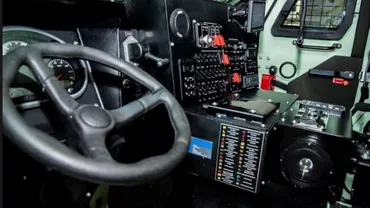 "Dragonul de piatră", prezentat în premieră în România. Cum arată vehiculul care poate fi folosit ca armă antitanc sau ca ambulanţă blindată (FOTO)