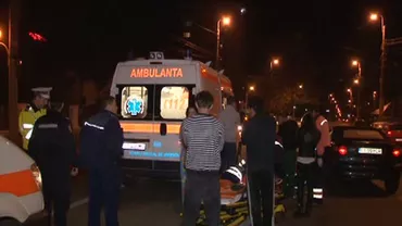 Un copil de 10 ani, accidentat pe o trecere de pietoni din Capitală. Băiatul a suferit răni grave la coloana vertebrală