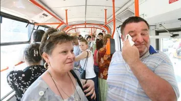 Mijloacele de transport s-au transformat în cuptoare pe patru roți. Ce tempertură a fost înregistrată marți într-un autobuz din Capitală (VIDEO)