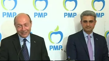 Traian Băsescu: Noi suntem mulțumiți, suntem în primele patru partide din țară. Marele PNL a intrat la apă după fuziune. Scorul ăsta l-ar fi obținut și PDL-ul singur (VIDEO)