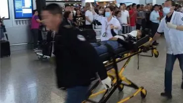 China: Trei persoane, rănite după ce un dispozitiv improvizat a explodat pe aeroportul din Shanghai (VIDEO)