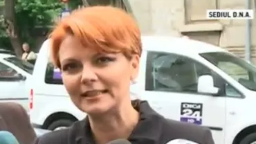 Lia Olguța Vasilescu, după ce procurorii i-au pus sechestru pe avere: E ca în bancul cu girafa. Așa ceva nu există (VIDEO)