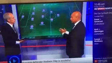 Gafă făcută de jurnaliștii englezi la prezentarea echipelor de astăzi de la EURO. Ce ar urma să facă România contra Elveției (VIDEO)