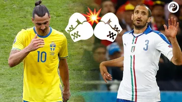 "Dacă mă supăram pe Chiellini, acum era la spital!". Declarație nonșalantă a lui Zlatan Ibrahimovic la finalul meciului cu Italia