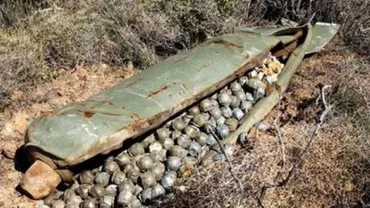 Clip șocant: Bombe cu fragmentație, filmate la bordul unor avioane rusești (VIDEO)