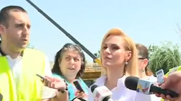 Noul primar al Bucureștiului, Gabriela Firea, a efectuat o vizită de lucru pe șantierul Pasajului Ciurel (VIDEO)