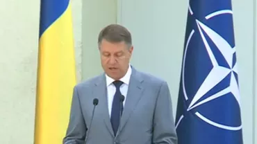 Klaus Iohannis: "Summit-ul de la Varșovia este esențial pentru consolidarea securității și apărării colective" (VIDEO)