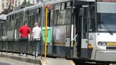 Un tramvai a deraiat în Capitală, la intersecţia Banu Manta cu Nicolae Titulescu