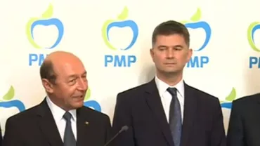 Traian Băsescu: PMP și UNPR fuzionează. Gabriel Oprea nu e membru al noului partid. Rămâne doar cu onoarea (VIDEO)