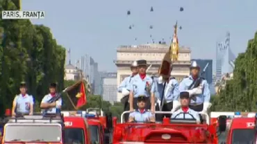 Paradă militară impresionată pe Champs-Elysées, de Ziua Națională a Franței: Festivitățile, desfășurate în condiții de maximă securitate (FOTO, VIDEO)