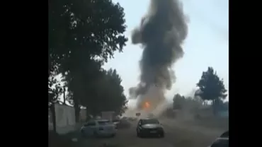 Explozie EXTREM de puternică la o BENZINĂRIE: O persoană a murit, iar alte 17 au fost rănite. IMAGINI CU IMPACT EMOŢIONAL (VIDEO)