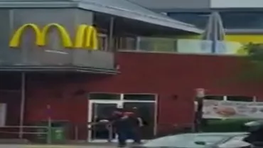 Imagini cu momentul când atacatorul din Munchen fuge de la locul comiterii unui atac (VIDEO)