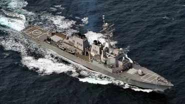 Distrugătorul american USS Ross a ajuns în Marea Neagră ”pentru a consolida securitatea regională” (FOTO)