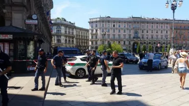 Panică la Milano! O echipă de geniști a împânzit zona, după raportarea unui pachet suspect (VIDEO)