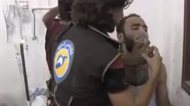 Siria: Zeci de oameni au fost răniți într-un atac chimic produs în apropierea locului în care a fost doborât un elicopter rus (VIDEO)
