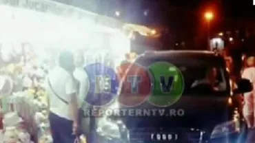 Imaginile revoltătoare pe litoral. Un părinte iresponsabil și-a lăsat copilul să-i conducă mașina (VIDEO)