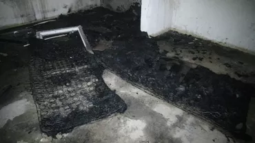 Incendiu PUTERNIC la Centrul Social de Găzduire în Regim de Urgenţă din Brăila (FOTO)