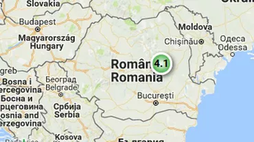 Un cutremur de 4,1 magnitudine s-a produs în județul Buzău