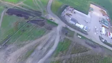 Imagini din avion cu stadiul lucrărilor la autostrada A3 Transilvania: Două loturi ar trebui finalizate în 2017 (VIDEO)