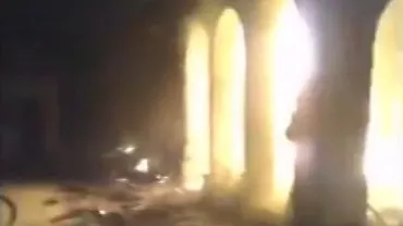 Imagini dramatice după un bombardament al rebelilor controlați de ruși în orașul ucrainean Marinka (VIDEO)