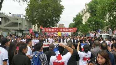 Comunitatea asiatică a protestat în Paris împotriva agresiunilor cu caracter rasist (VIDEO)