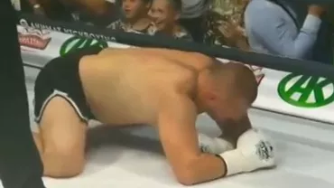 Cel mai dur KO luat de Cătălin Moroșanu: Luptătorul a fost învins în doar 72 de secunde într-o gală din Cecenia (VIDEO)