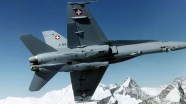 Elveția: Un avion de vânătoare a fost dat dispărut. Există indicii că aparatul de zbor s-a prăbușit