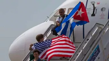 MOMENT ISTORIC: Prima cursă cu avionul din SUA spre Cuba, după mai bine de jumătate de secol